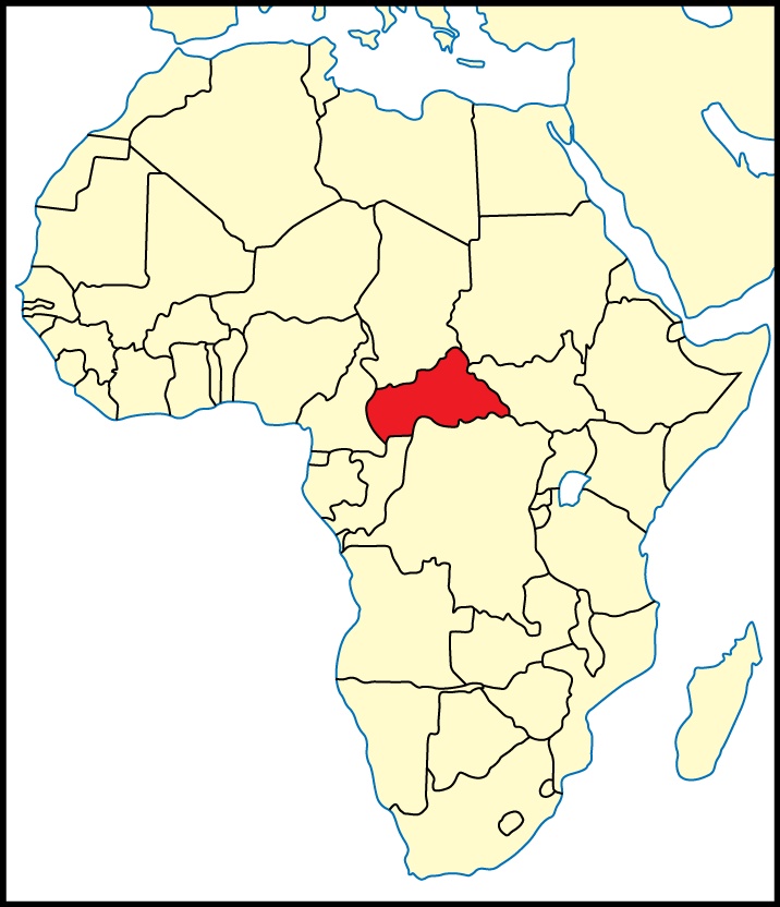 Centrinės Afrikos Respublika Visuotinė Lietuvių Enciklopedija