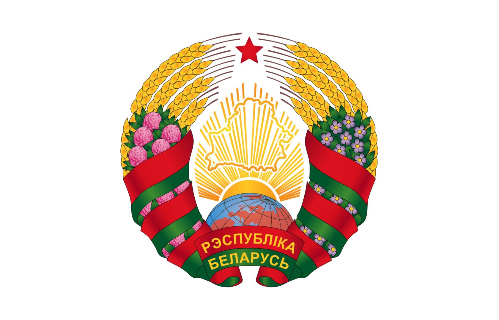 Новый герб и флаг Республики Беларусь 2021